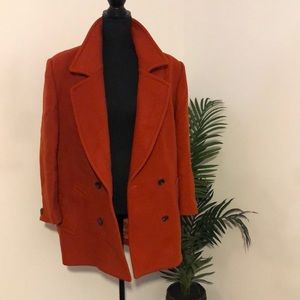 Calvin Klein wool trench